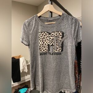 MTV Graphic Tee. Size XS. New with tags. Fits loosely.